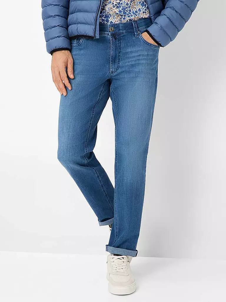 EUREX | Jeans coupe droite LUKE | blau