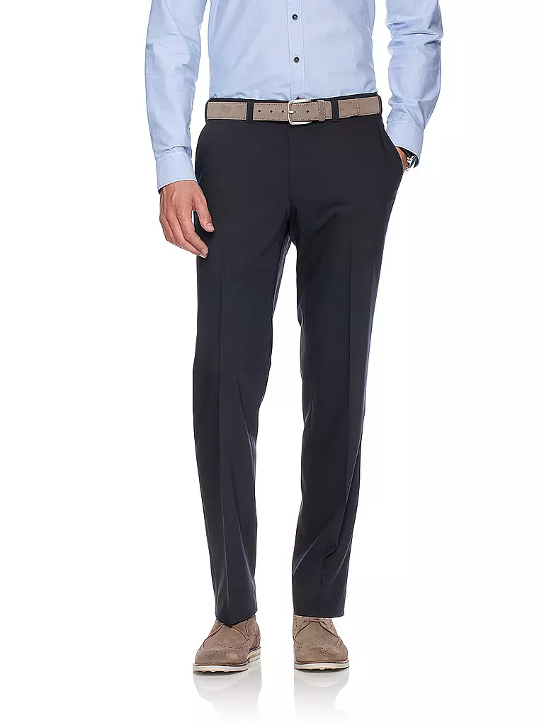 EUREX | Pantalon en laine Jan 317 | blau