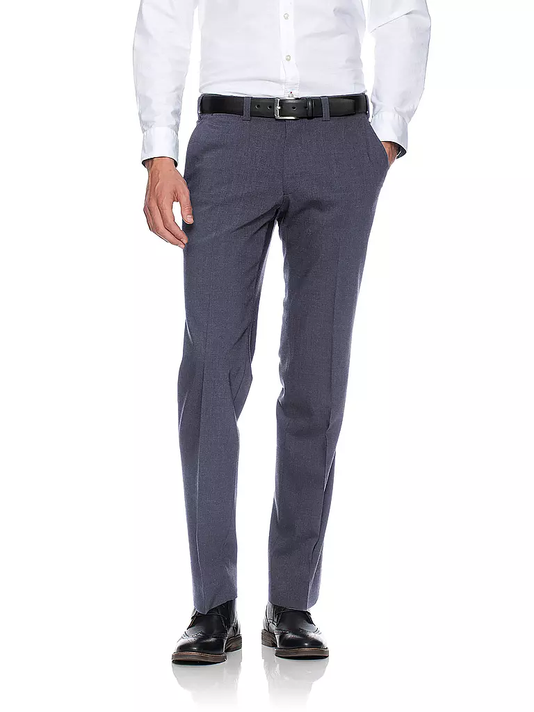 EUREX | Pantalon en laine Jan 317 | grau