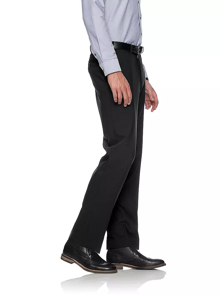 EUREX | Pantalon en laine Jan 317 | schwarz