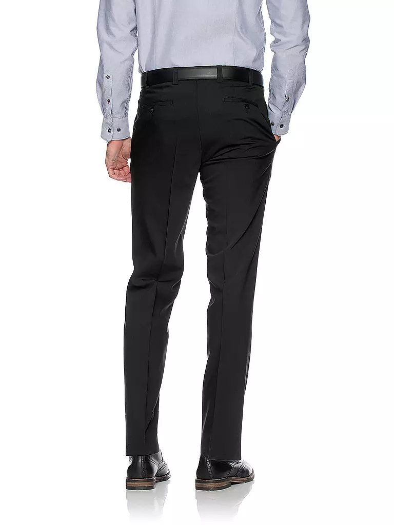 EUREX | Pantalon en laine Jan 317 | schwarz