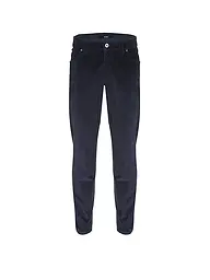EUREX | Pantalon en velours côtelé LUKE | Bleu foncé
