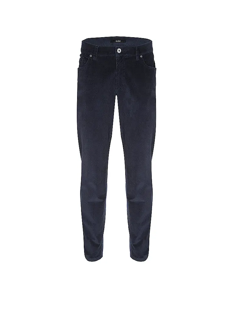 EUREX | Pantalon en velours côtelé LUKE | dunkelblau