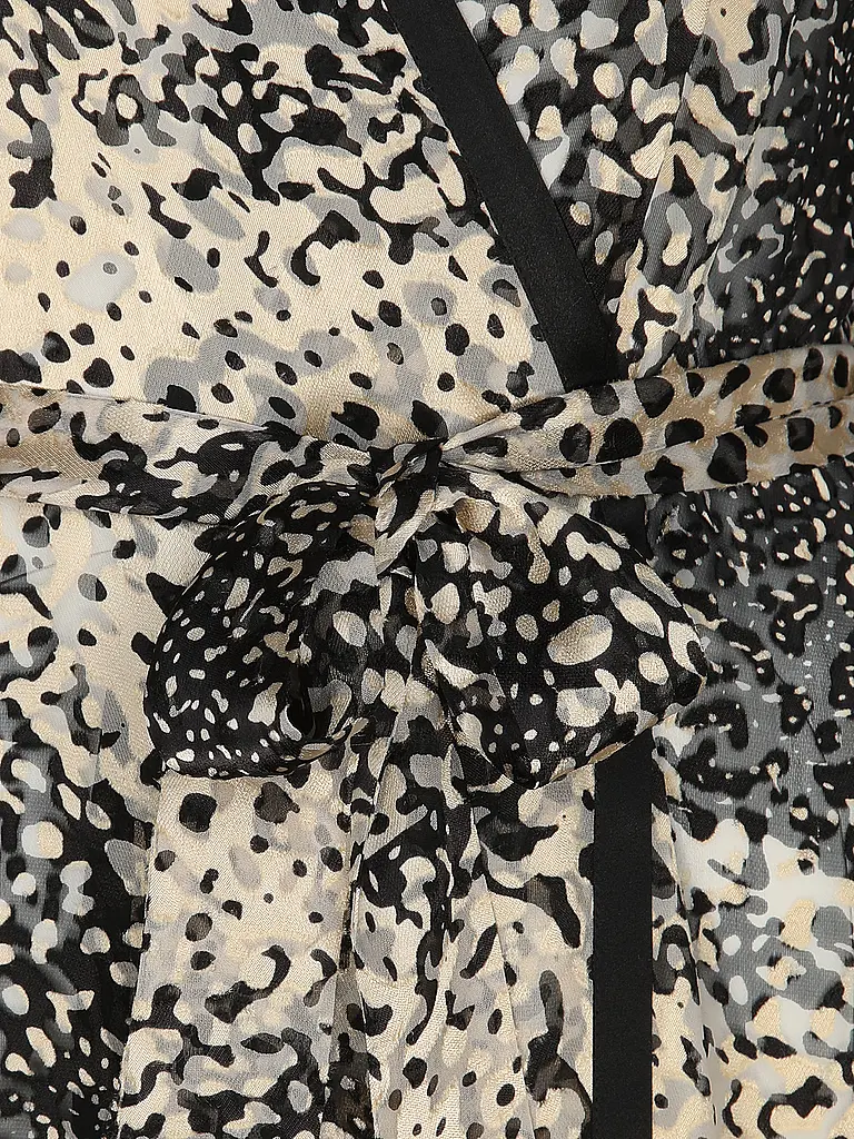 EVA BITZER | Morgenmantel  | Noir