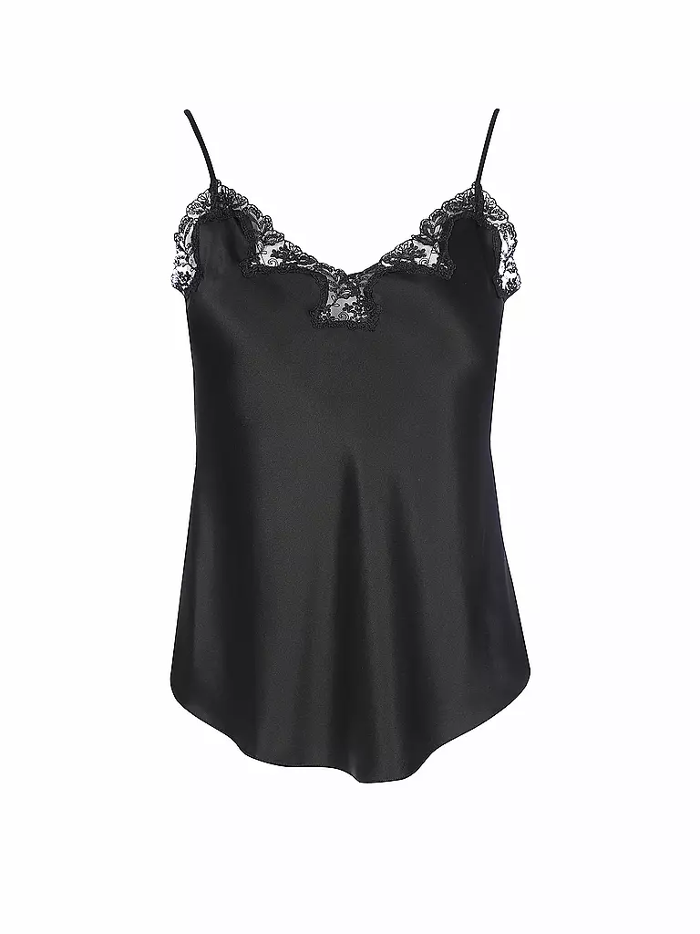 EVA BITZER | Seidentop | Noir