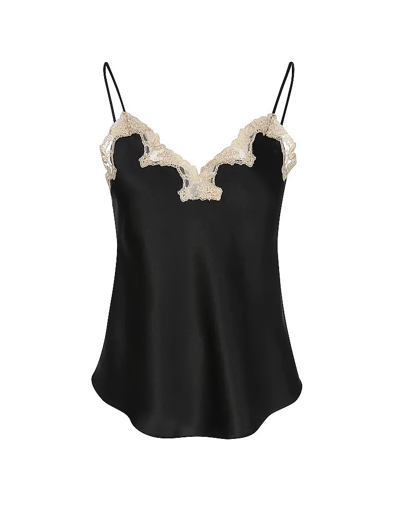 EVA BITZER | Seidentop | Noir