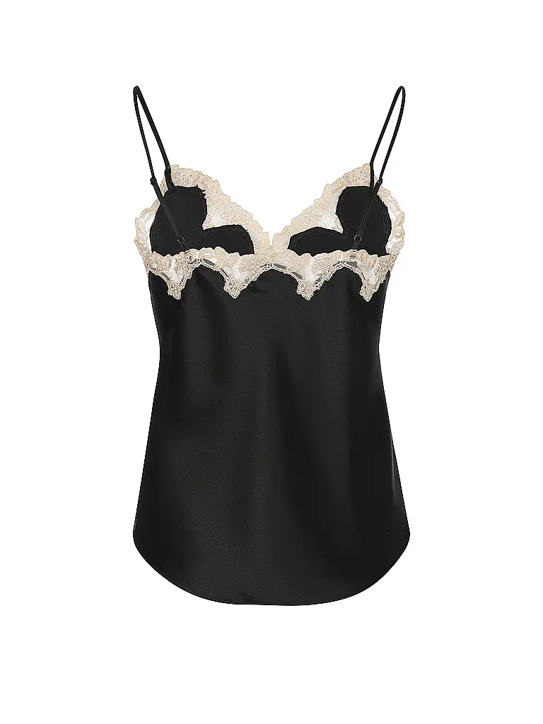 EVA BITZER | Seidentop | Noir
