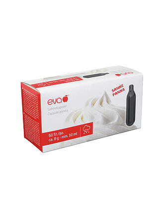 EVA | Capsules de crème fouettée 50 pièces Noir