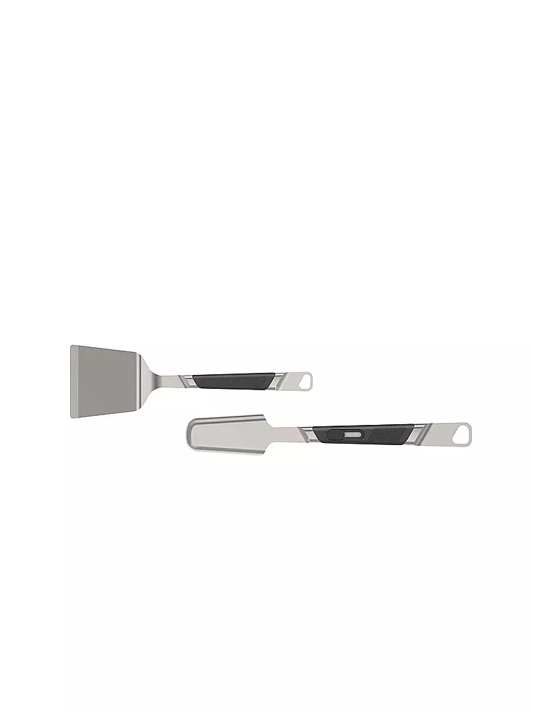 EVERDURE BY HESTON BLUMENTHAL | Ensemble d'ustensiles de barbecue Premium 2 pièces M Acier/Mat | Argent