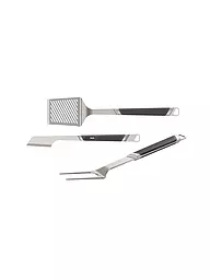 EVERDURE BY HESTON BLUMENTHAL | Ensemble d'ustensiles de barbecue Premium 3 pièces L Acier/Mat | Argent