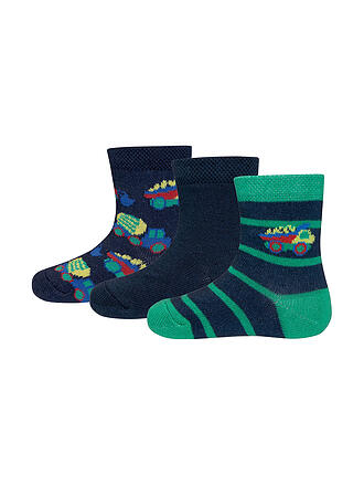 EWERS | Chaussettes ABS enfant, lot de 3, marine