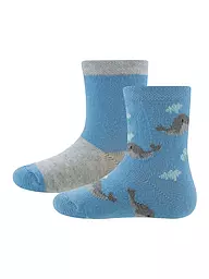 EWERS | Chaussettes bébé lot de 2 bleu clair | Bleu clair