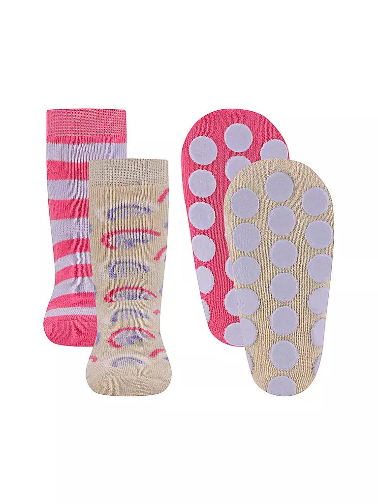 EWERS | Chaussettes bébé lot de 2 rose | rosa