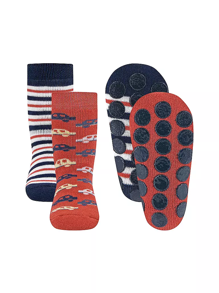 EWERS | Chaussettes bébé lot de 2 rouge | rot
