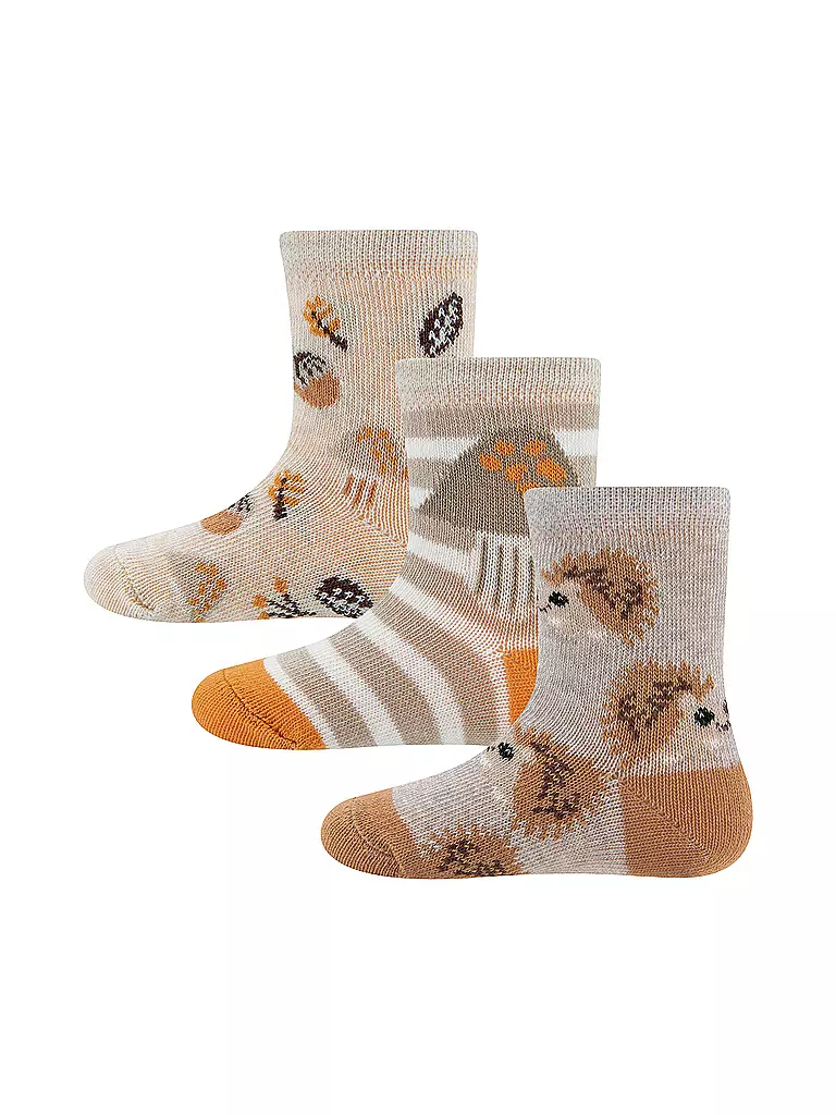 EWERS | Chaussettes bébé lot de 3 beige | beige