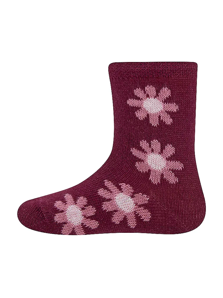 EWERS | Chaussettes bébé lot de 3 bordeaux | 