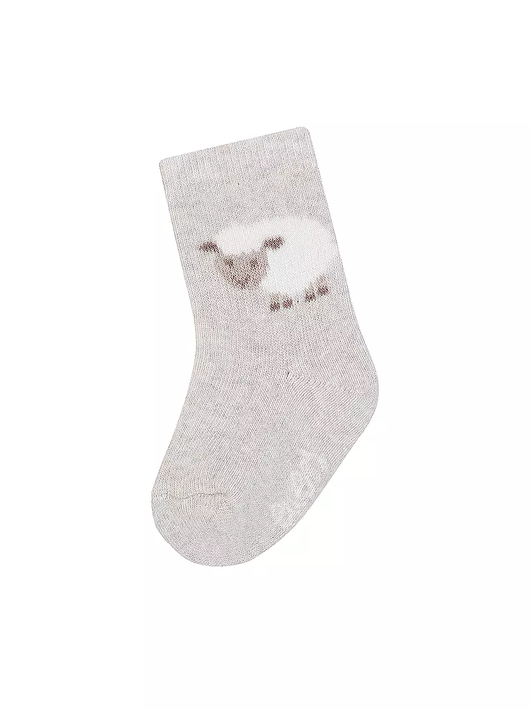 EWERS | Chaussettes fille beige chiné | beige