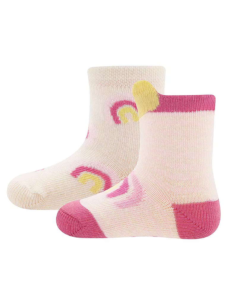 EWERS | Chaussettes pour bébé fille, lot de 2 | rosa
