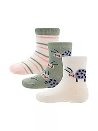 EWERS | Chaussettes pour filles, lot de 3 | Vert clair