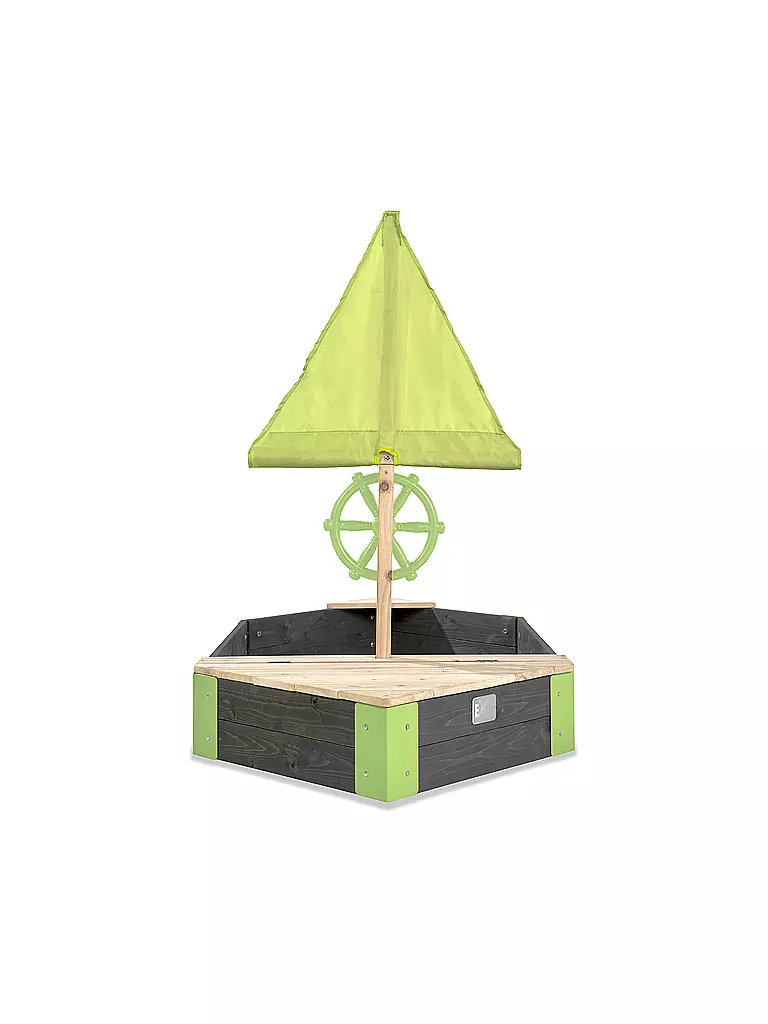 EXIT TOYS | Bac à sable bateau Aksent en bois 190x90cm | Aucune couleur
