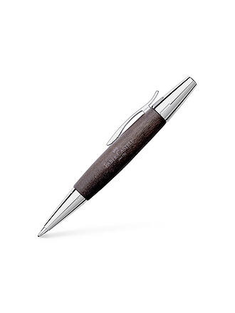 FABER-CASTELL | Stylo à bille "e-Motion (Bois Chromé Noir)