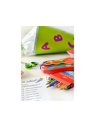 FABER-CASTELL | Crayon de couleur Jumbo Grip, étui carton de 12