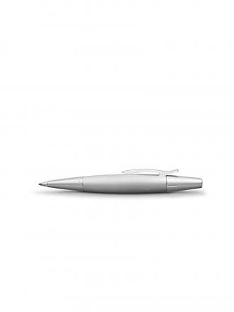 FABER-CASTELL | Stylo bille rotatif e-motion pure (Argent)