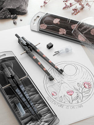 FABER-CASTELL | Compas - Compas à réglage rapide