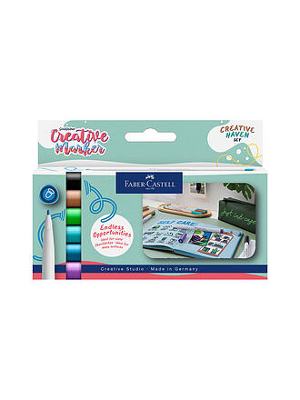 FABER-CASTELL | Goaf Marqueur Créatif 1.5 Set 6 pièces Haven