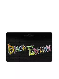 FABER-CASTELL | Black Edition Buntstifte 36er Metalletui | Noir