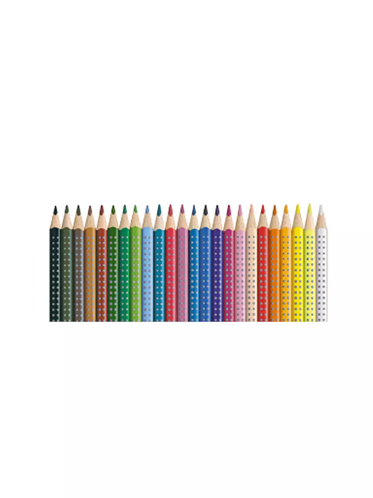FABER-CASTELL | Colour Grip crayons de couleur, étui carton de 24 | Aucune couleur