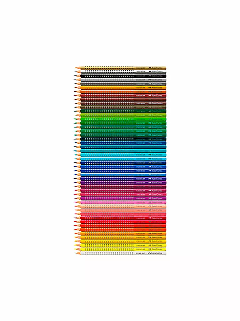 FABER-CASTELL | Colour Grip crayons de couleur, étui carton de 48 | 