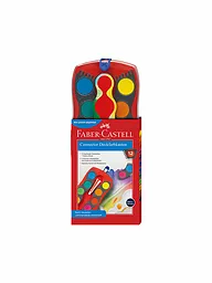FABER-CASTELL | Connector Deckfarbkasten, rouge, 12 couleurs | Aucune couleur