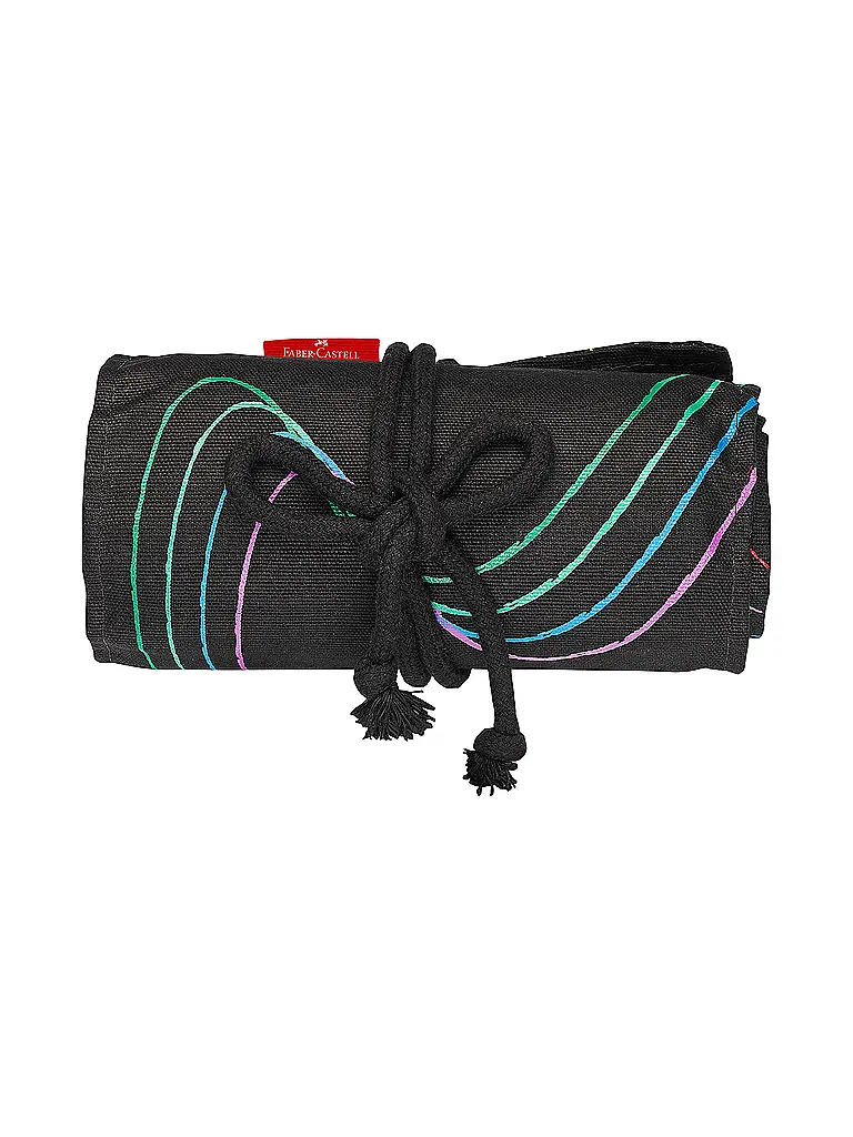 FABER-CASTELL | Crayons de couleur Black Edition, étui à crayons 72 couleurs | Noir