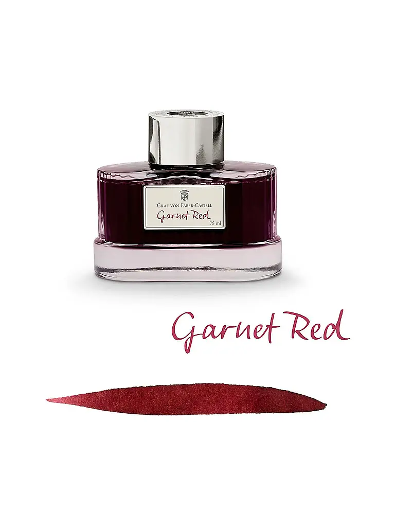 FABER-CASTELL | Encre en flacon  Garnet Red | keine Farbe
