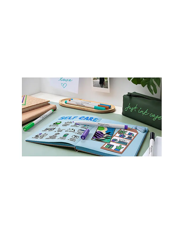 FABER-CASTELL | Goaf Marqueur Créatif 1.5 Set 6 pièces Haven | 