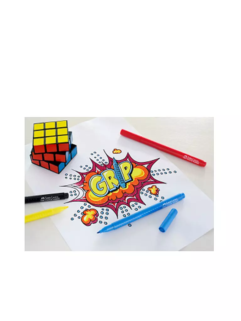 FABER-CASTELL | Grip Feutre, étui de 30 | 