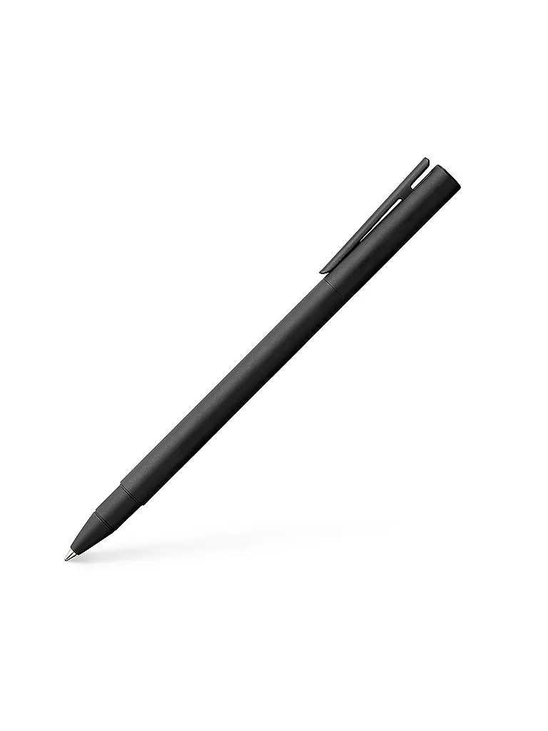 FABER-CASTELL | Neo Slim Stylo roller en métal noir | Noir