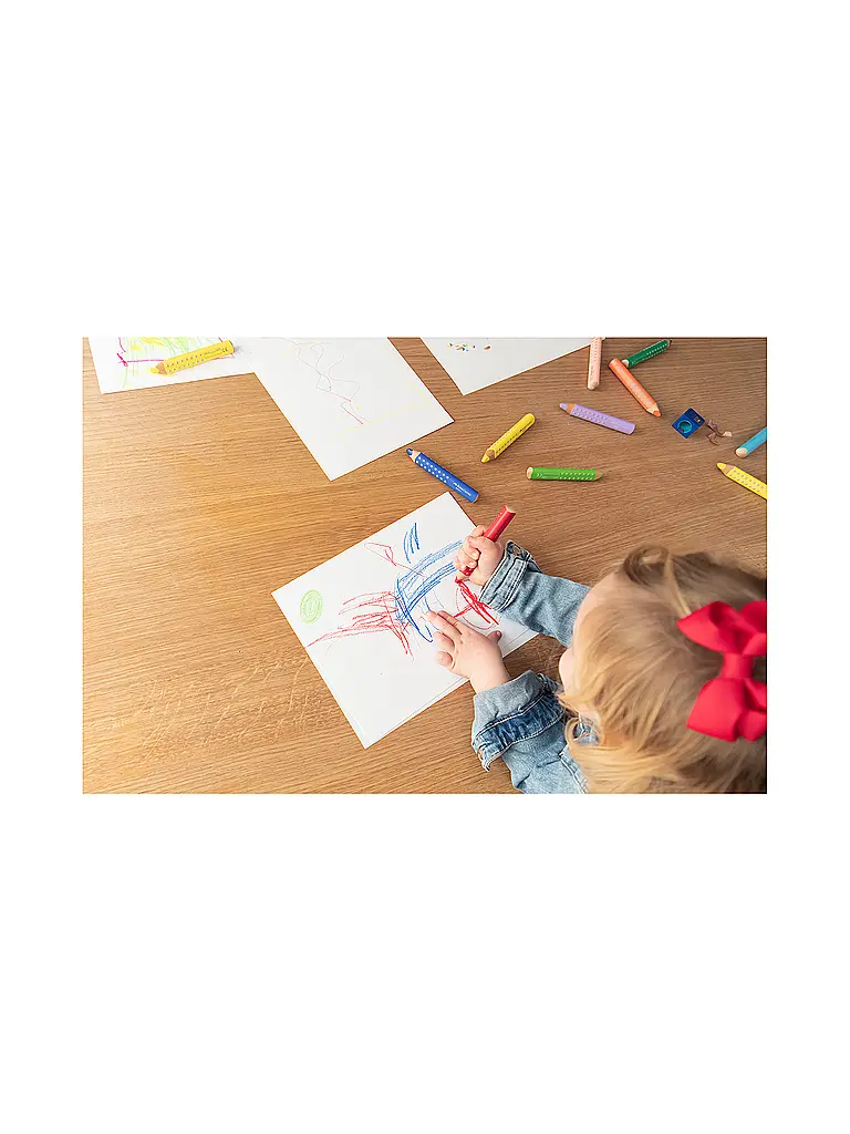 FABER-CASTELL | Set de 10 crayons de couleur Grippy | Multicolore