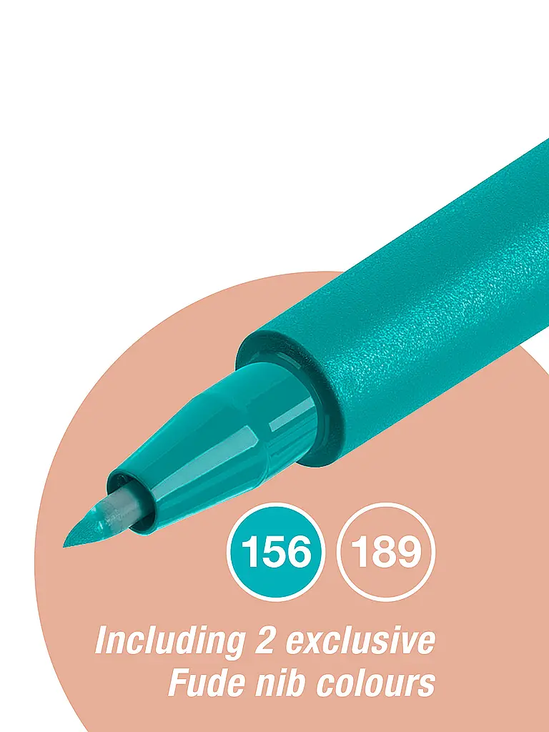 FABER-CASTELL | Set de 12 feutres à encre de Chine Pitt Artist Pen | 