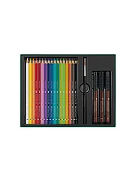 FABER-CASTELL | Set de crayons de couleur 21 pièces PITT ARTIST PEN | Vert foncé