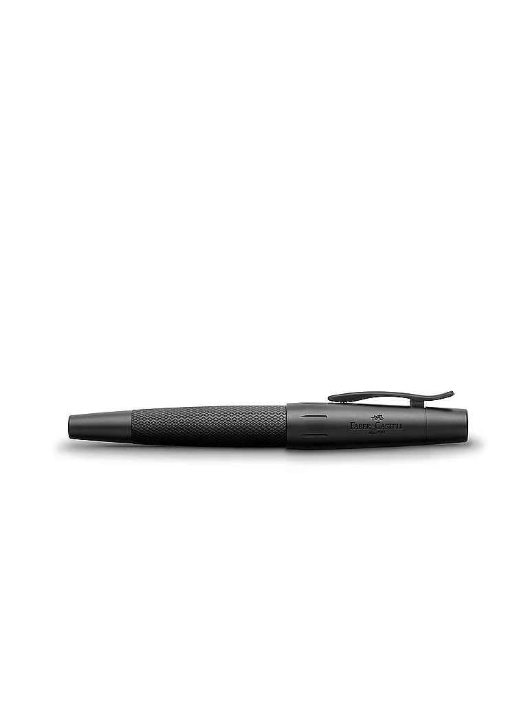 FABER-CASTELL | Stylo plume "E-Motion" (pure black) M | Aucune couleur