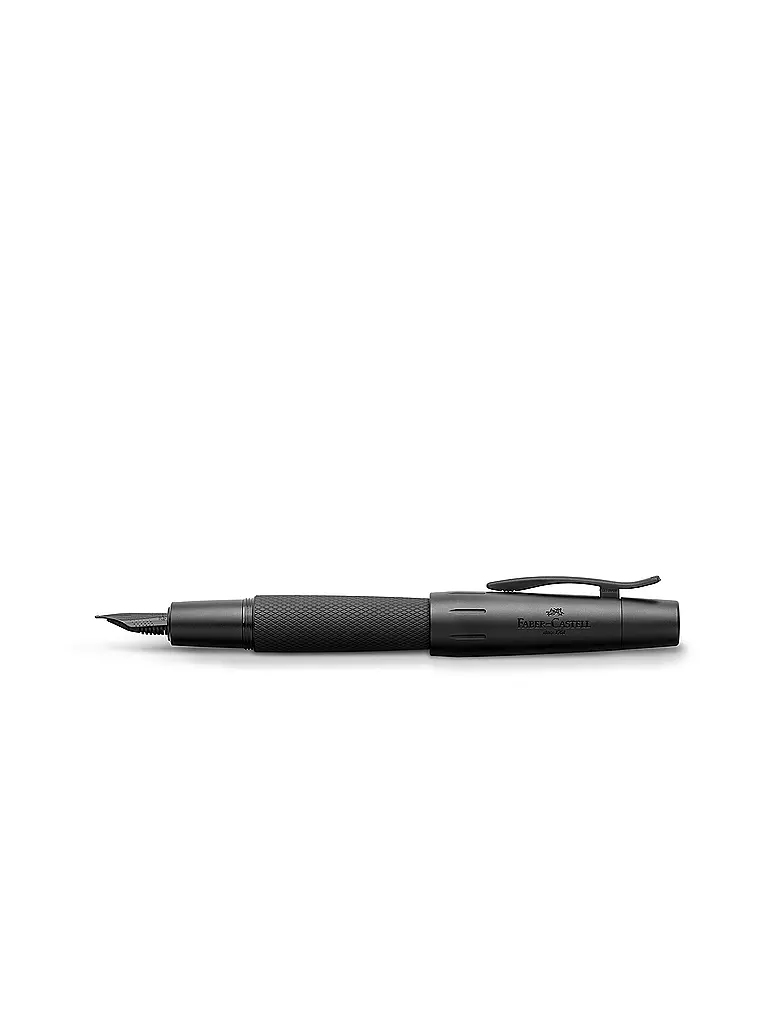 FABER-CASTELL | Stylo plume "E-Motion" (pure black) M | 