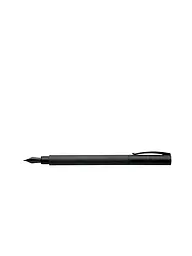 FABER-CASTELL | Stylo plume Ambition All Black, largeur de plume B, noir | Noir