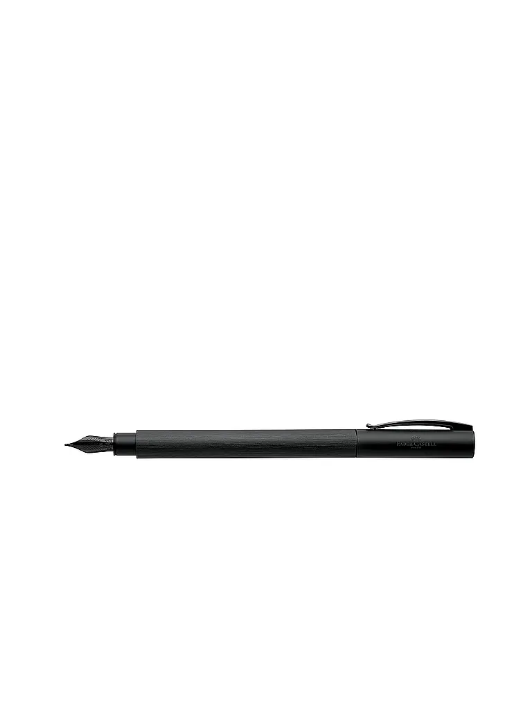 FABER-CASTELL | Stylo plume Ambition All Black, largeur de plume B, noir | Noir