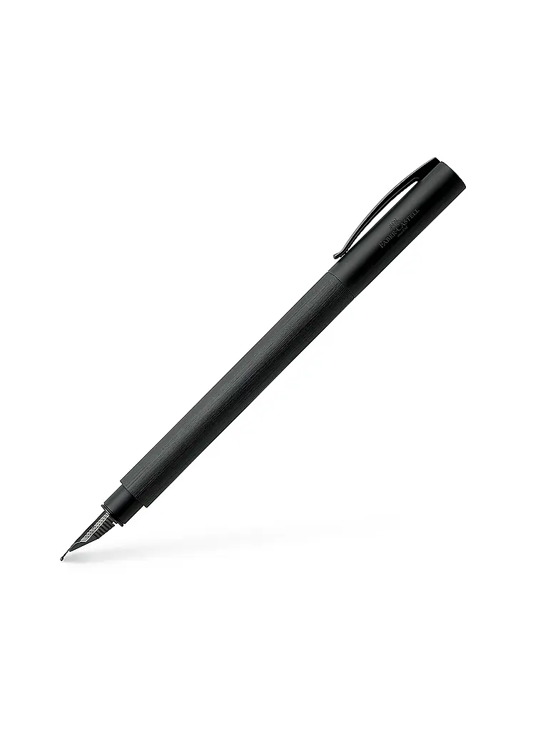FABER-CASTELL | Stylo plume Ambition All Black, largeur de plume B, noir | Noir