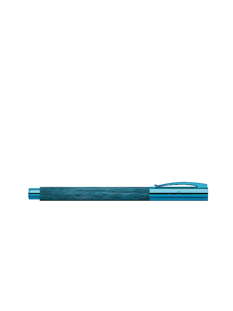 FABER-CASTELL | Stylo plume AMBITION BLUE WOOD M | Bleu