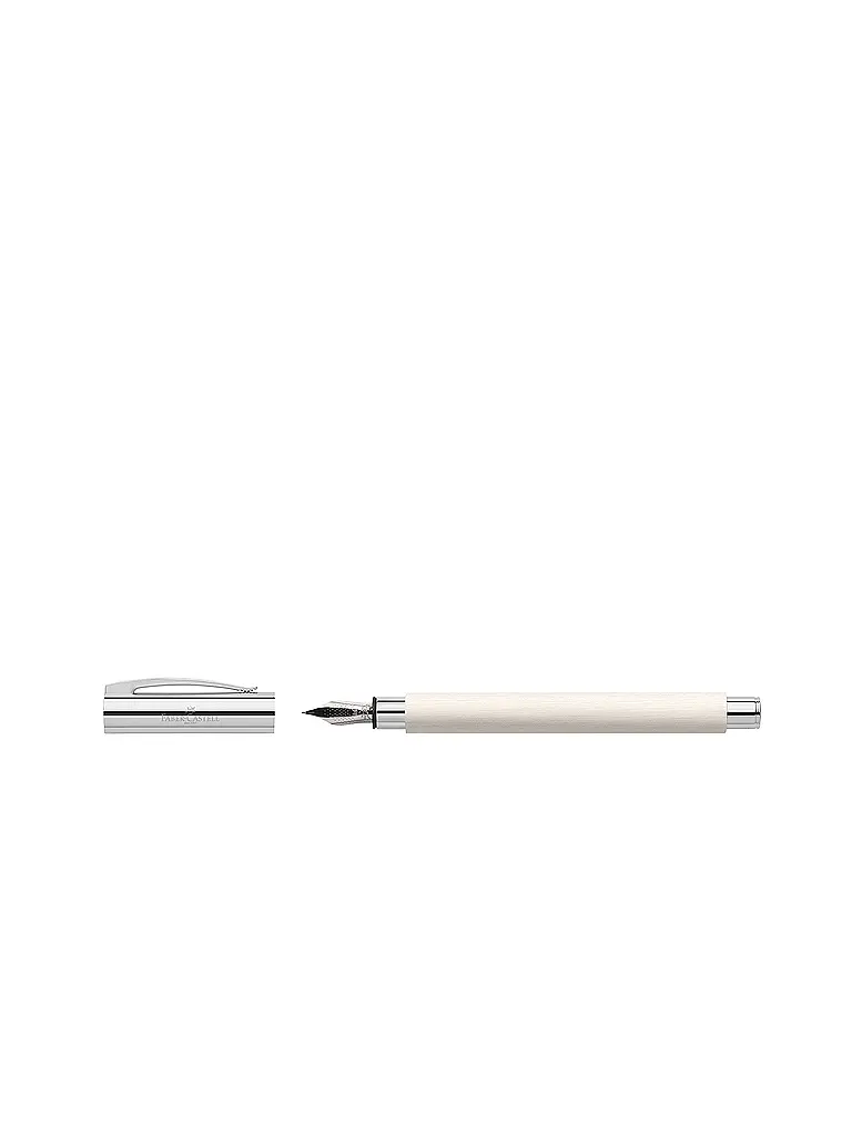 FABER-CASTELL | Stylo plume AMBITION EDELHARZ CINEMATIC White | 