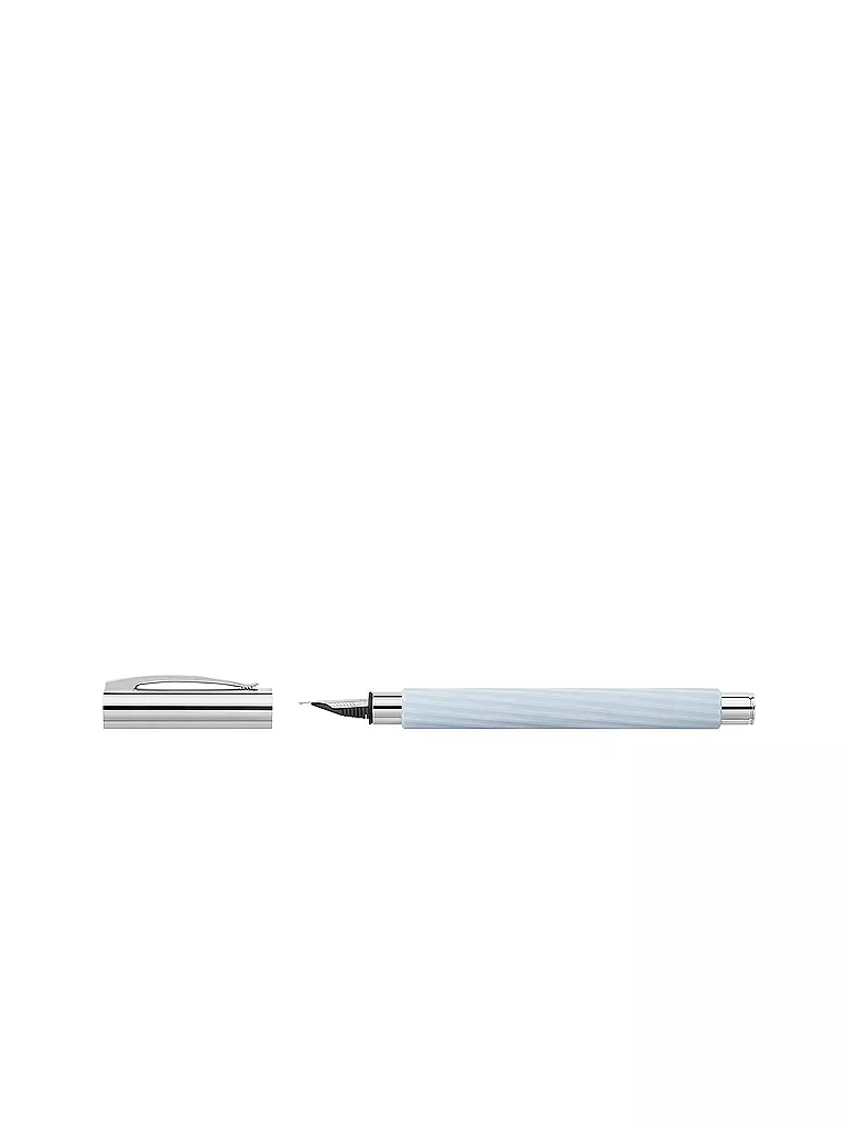 FABER-CASTELL | Stylo plume AMBITION ITALIC ICE BLUE F | Aucune couleur