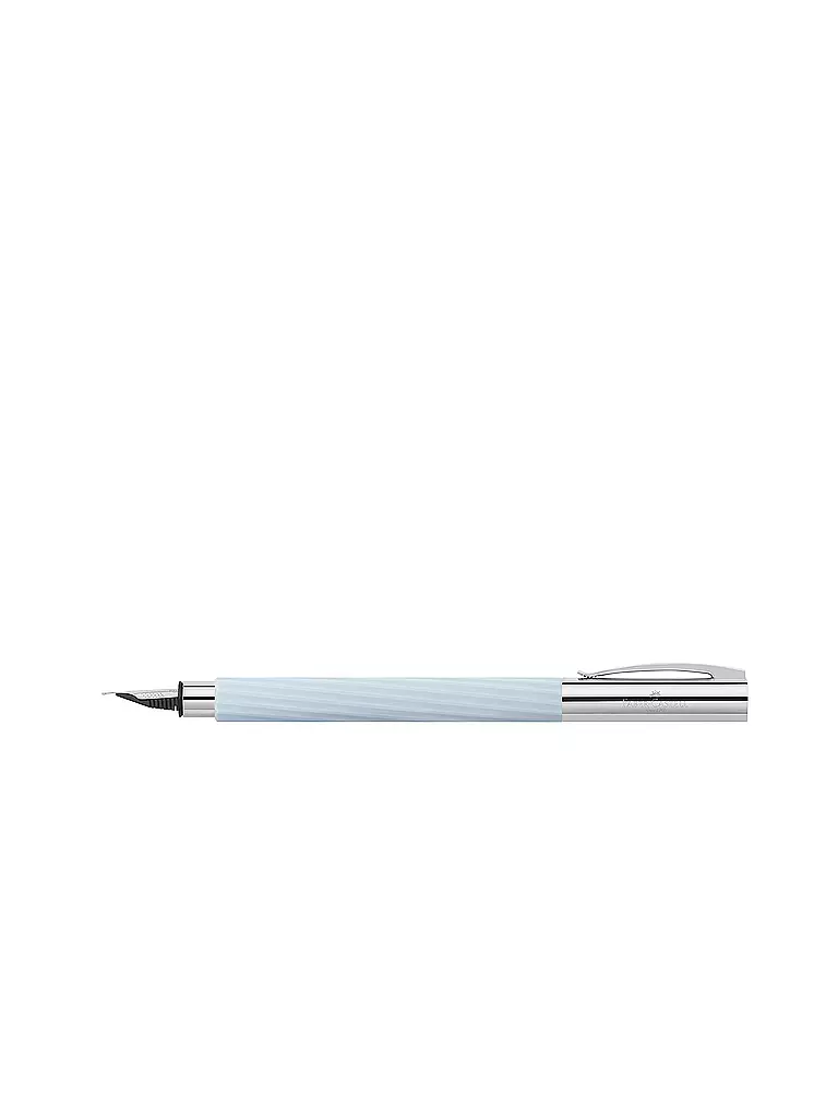 FABER-CASTELL | Stylo plume AMBITION ITALIC ICE BLUE M | Aucune couleur